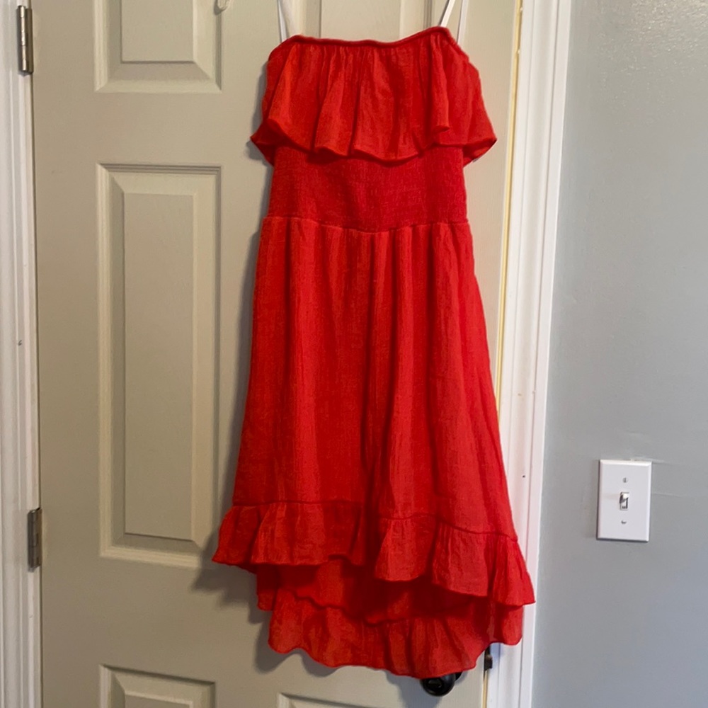 Strapless dress